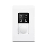 Multi-Zone PoE-powered wall-controller, Single Gang White