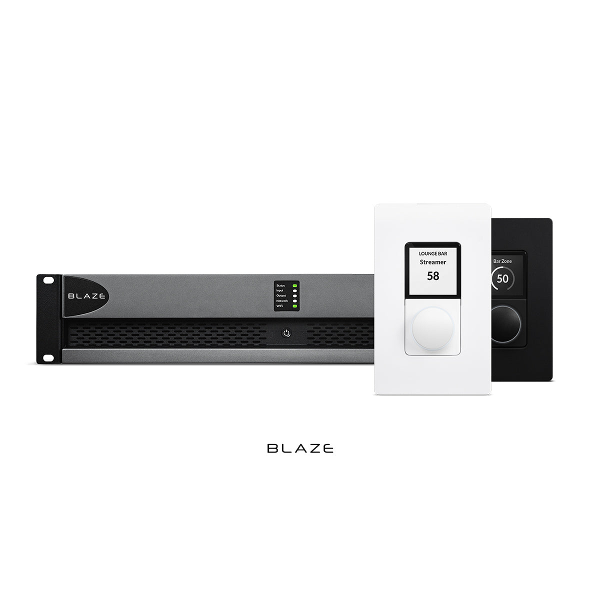 Wall S1 - Networked Smart Controller w-LCD screen, Black