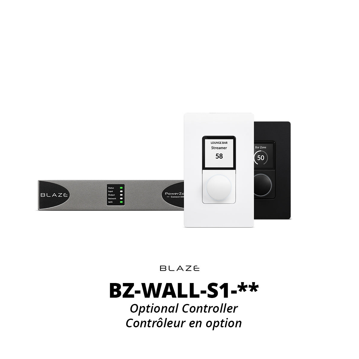 PowerZone Connect --1U 500W 8Ohm-70v 8ch IP Amp