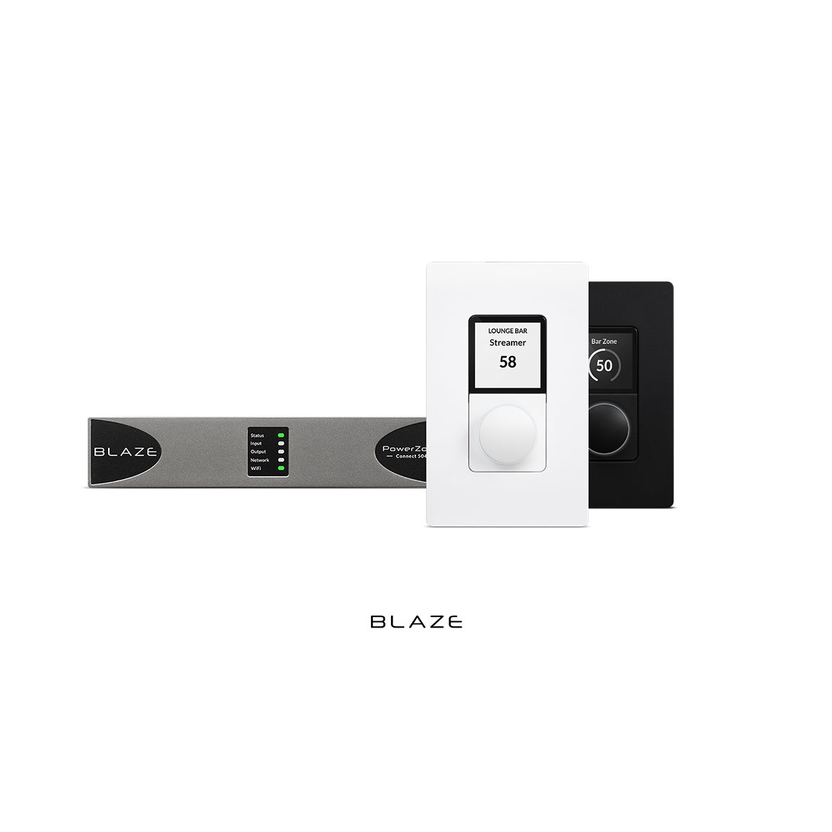 Wall S1 - Networked Smart Controller w-LCD screen, Black