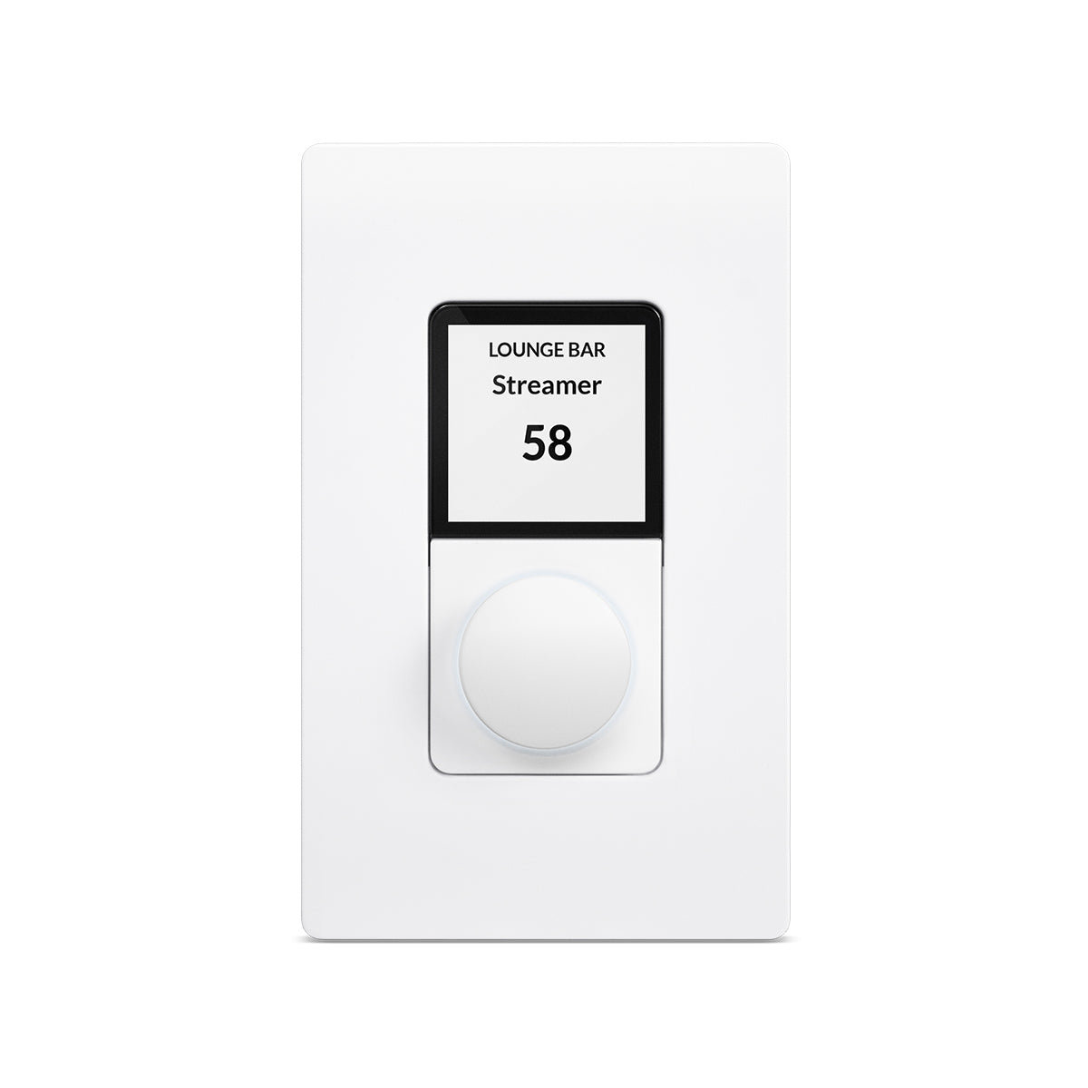 Wall S1 - Networked Smart Controller w-LCD screen, White