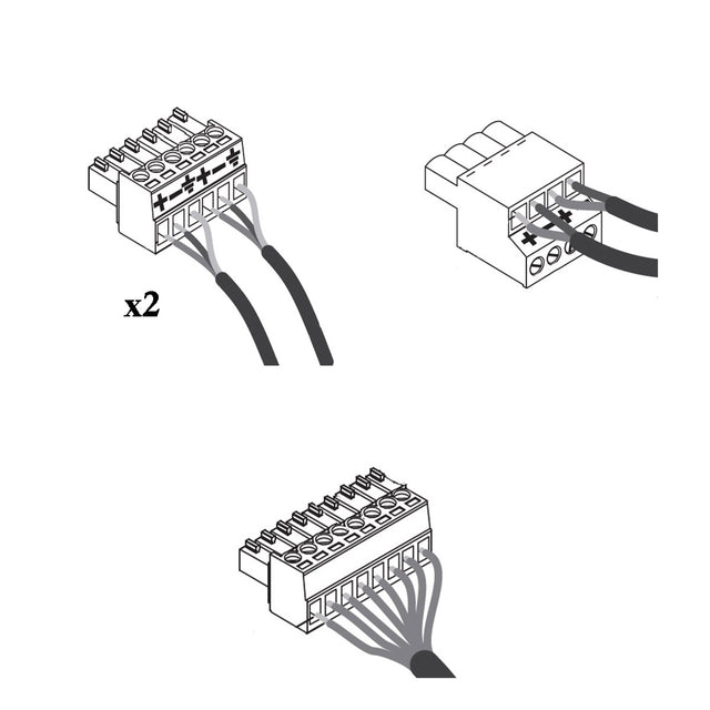 Euroblock & Phoenix Commercial Connector Kits