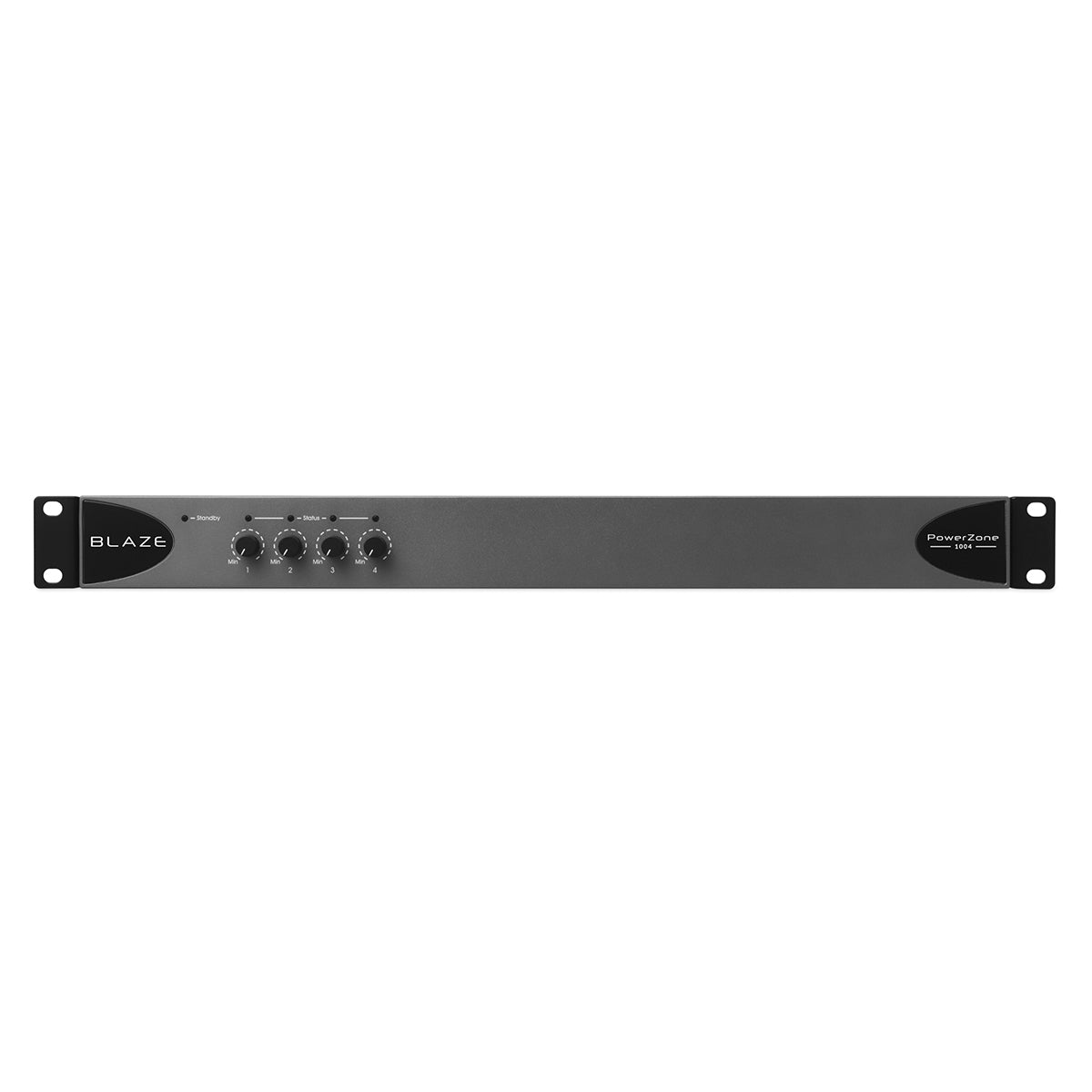 PowerZone 1004 - 4x250w Bal 4-input 8 Ohm-70v Amp, 1U-RK Inc