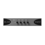 PowerZone 504 - 4x125w Bal 4-input 8 Ohm-70v Amp, 1U-Half Rk