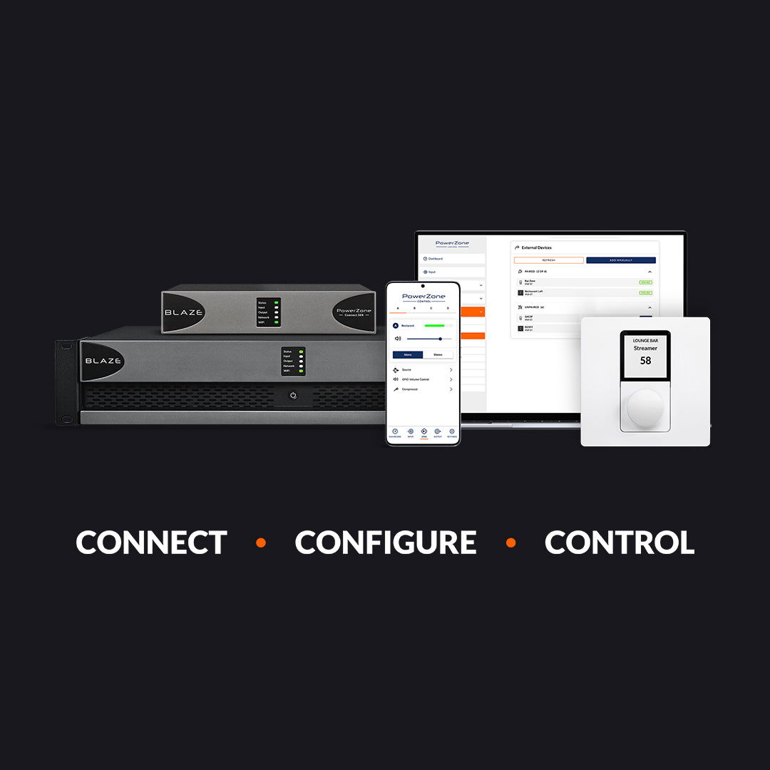 PowerZone Connect 122 - 10 input 125w 8 Ohm-70v, 2ch IP Amp