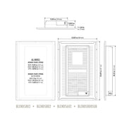 8in 3-way Full Range, BLENDS Invisible Speaker