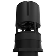 Luxury Bollard Spkr, 10in Sub, 360deg 6.5in 8hm/70v, Silver