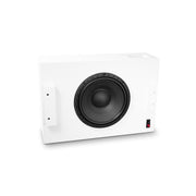 Shallow 12in+Passive Radiator, on-wall passive subwoofer, WH