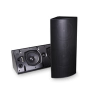 Corner Spkr, 5.25in+Rad, 8Ohm Only, IP65, Black, *MUST BUY 2