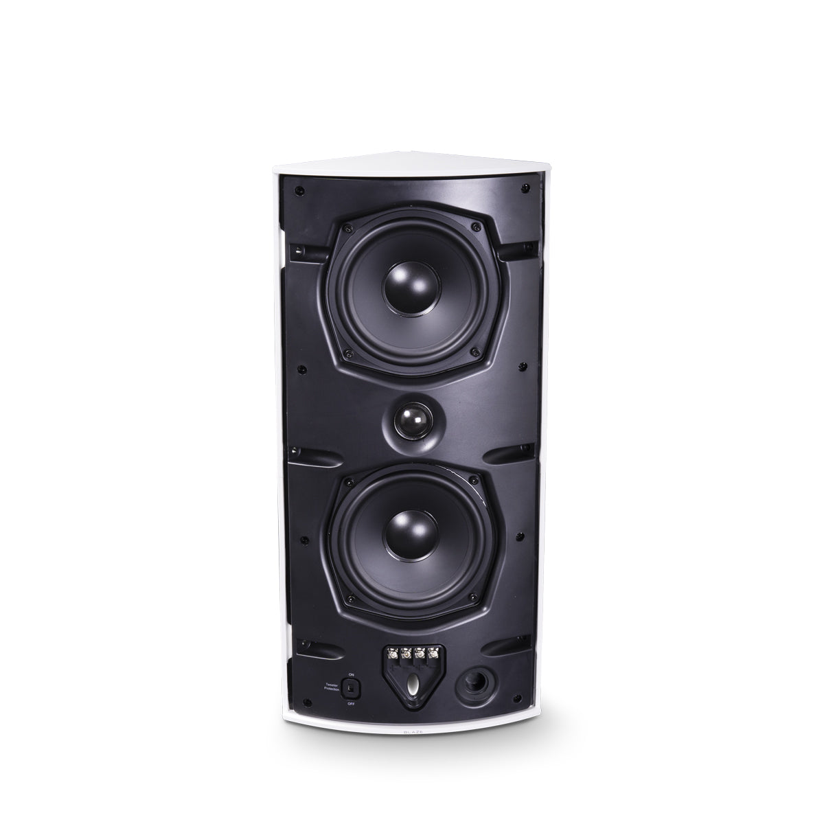 Corner Spkr, 5.25in+Rad, 8Ohm Only, IP65, White, *MUST BUY 2
