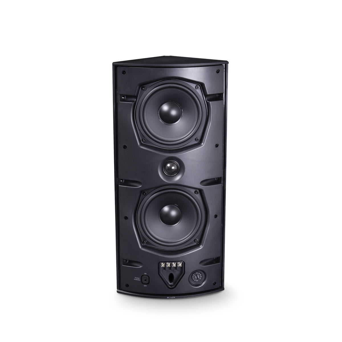 Corner Spkr, 5.25in+Rad, 70v/8Ohm, IP65, Black, *MUST BUY 2*
