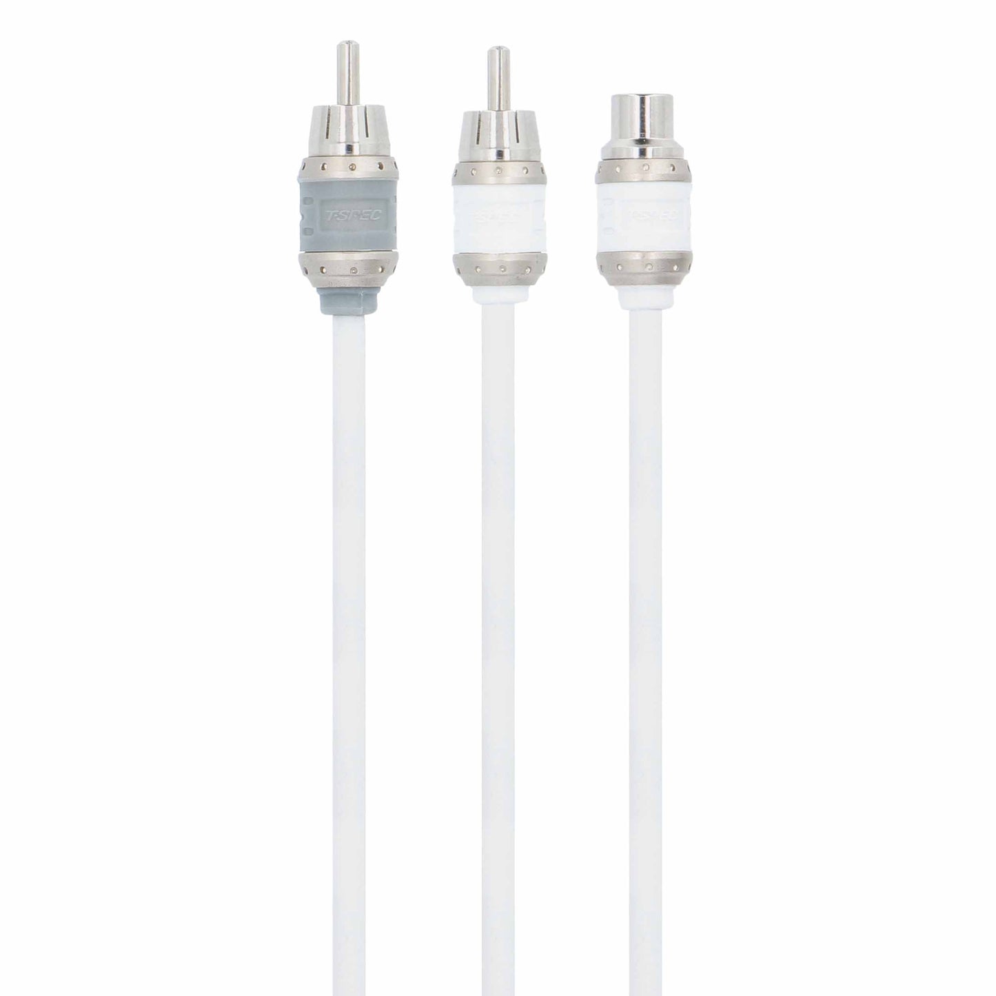 V10 RCA Y Cable | 2 Male to 1 Female | 6 in.