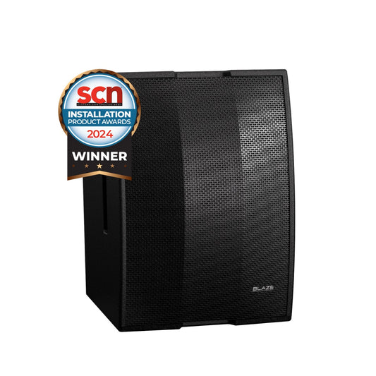 Constant Beamwidth Speaker 180deg Pattern, Passive, Black