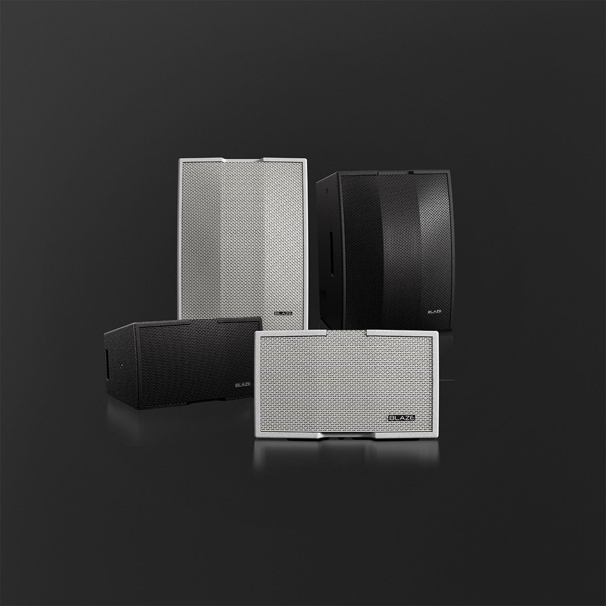 Constant Beamwidth Speaker 160deg Horz Pattern, Passive, WH