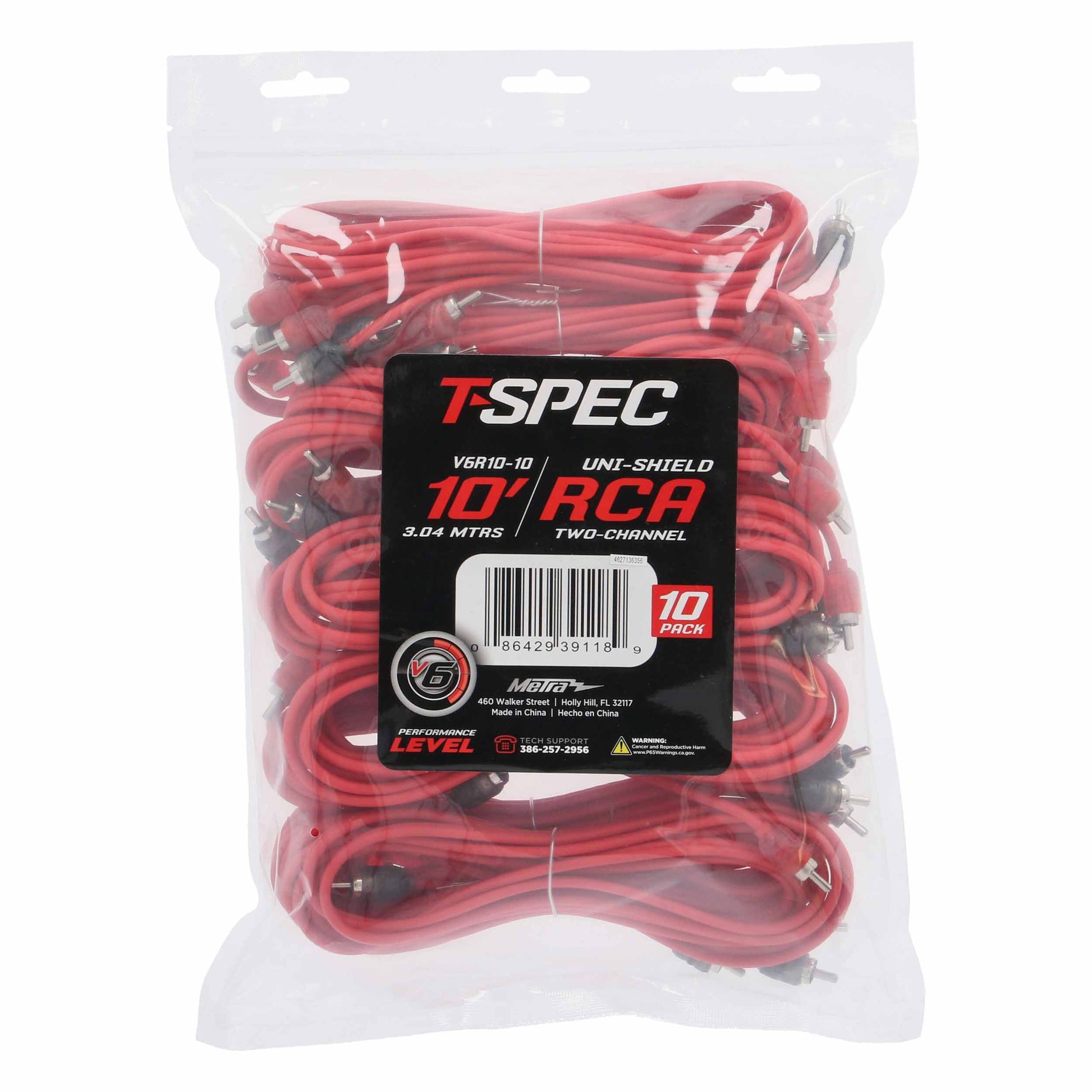 V6 2-Channel RCA Cable | 10 ft.