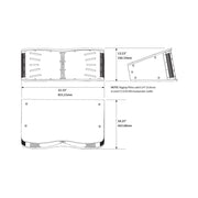 Constant Curvature Array Speaker 160 deg- Dual 10in - Black