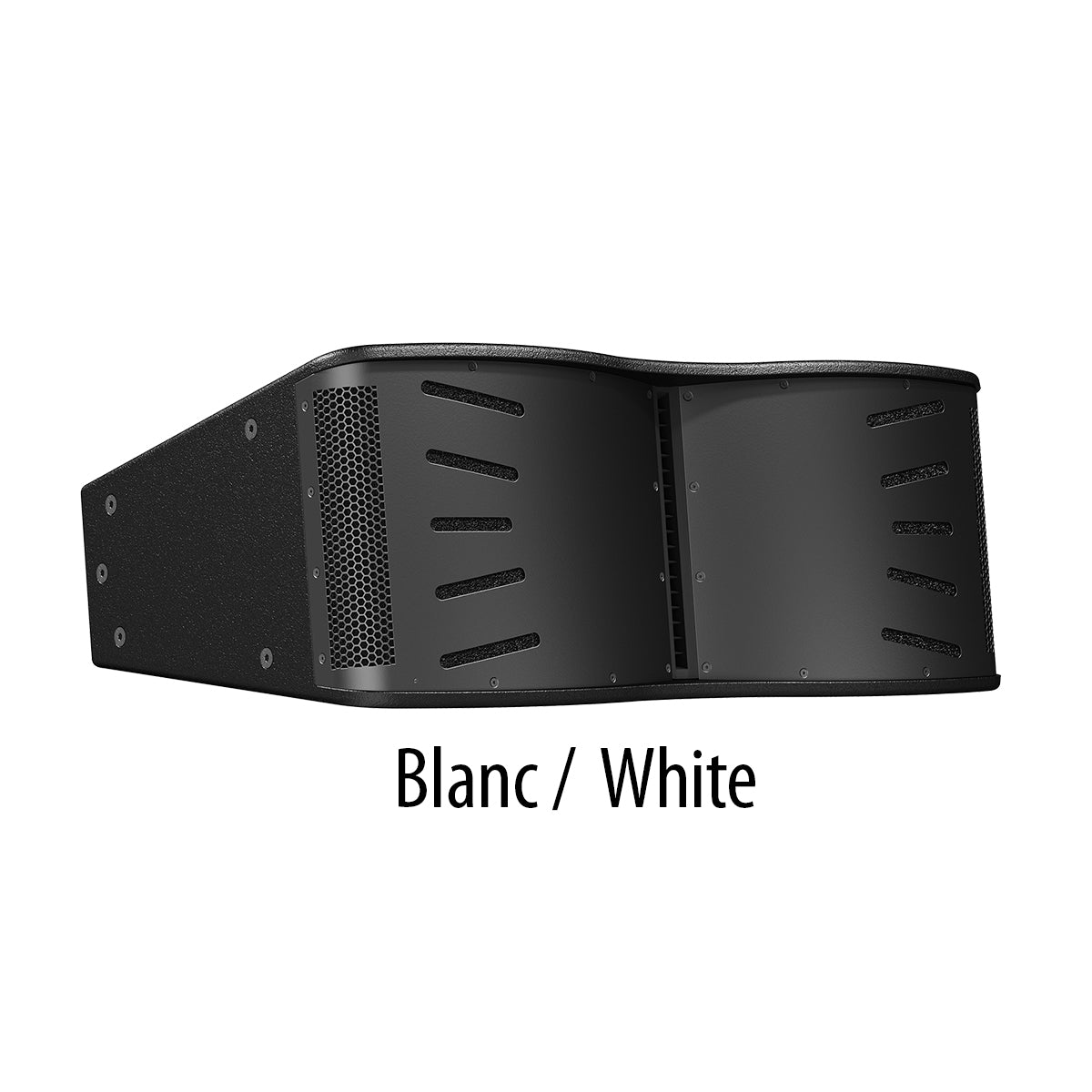 Constant Curvature Array Speaker 160 deg- Dual 10in - White