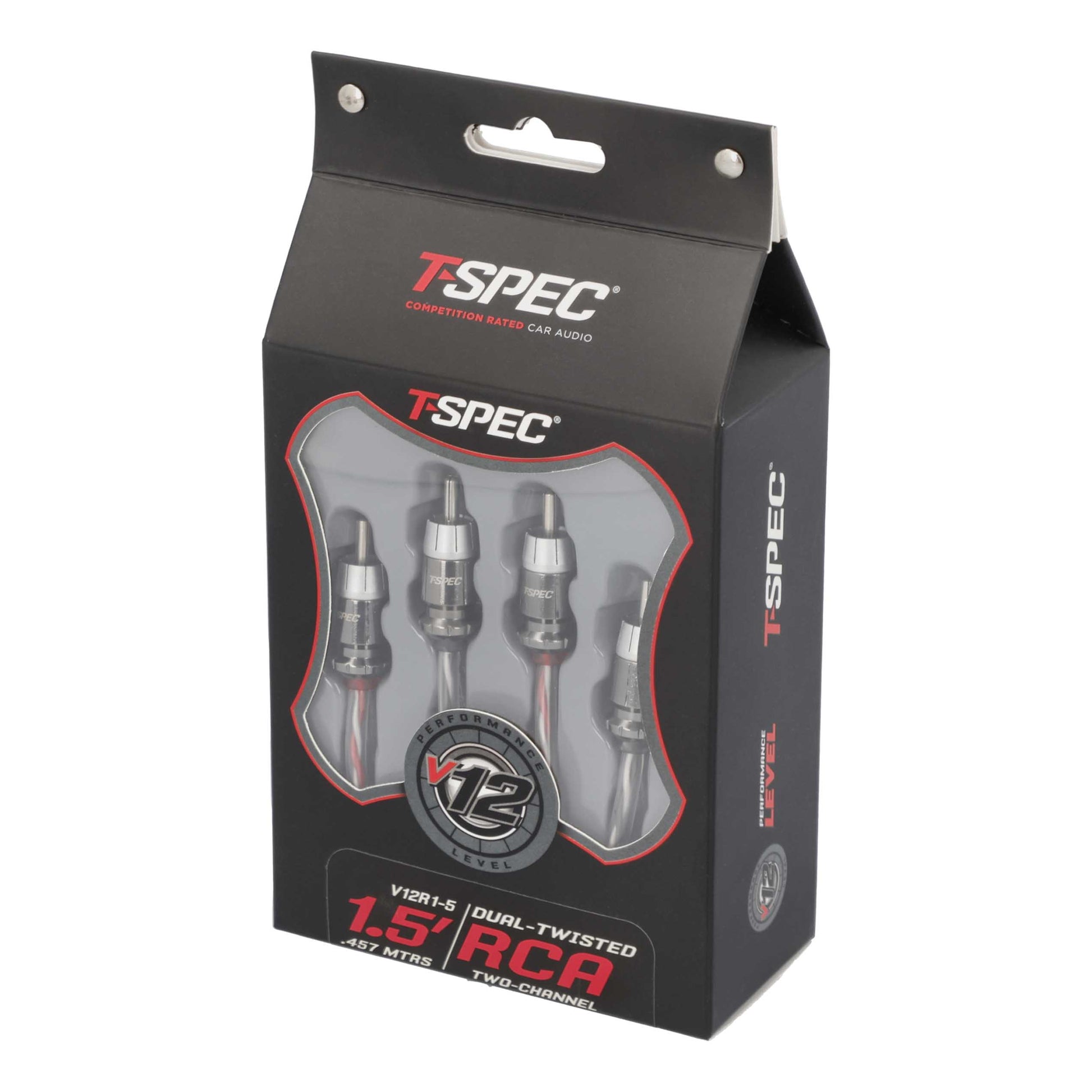 V12 2-Channel RCA Cable | 1.5 ft.