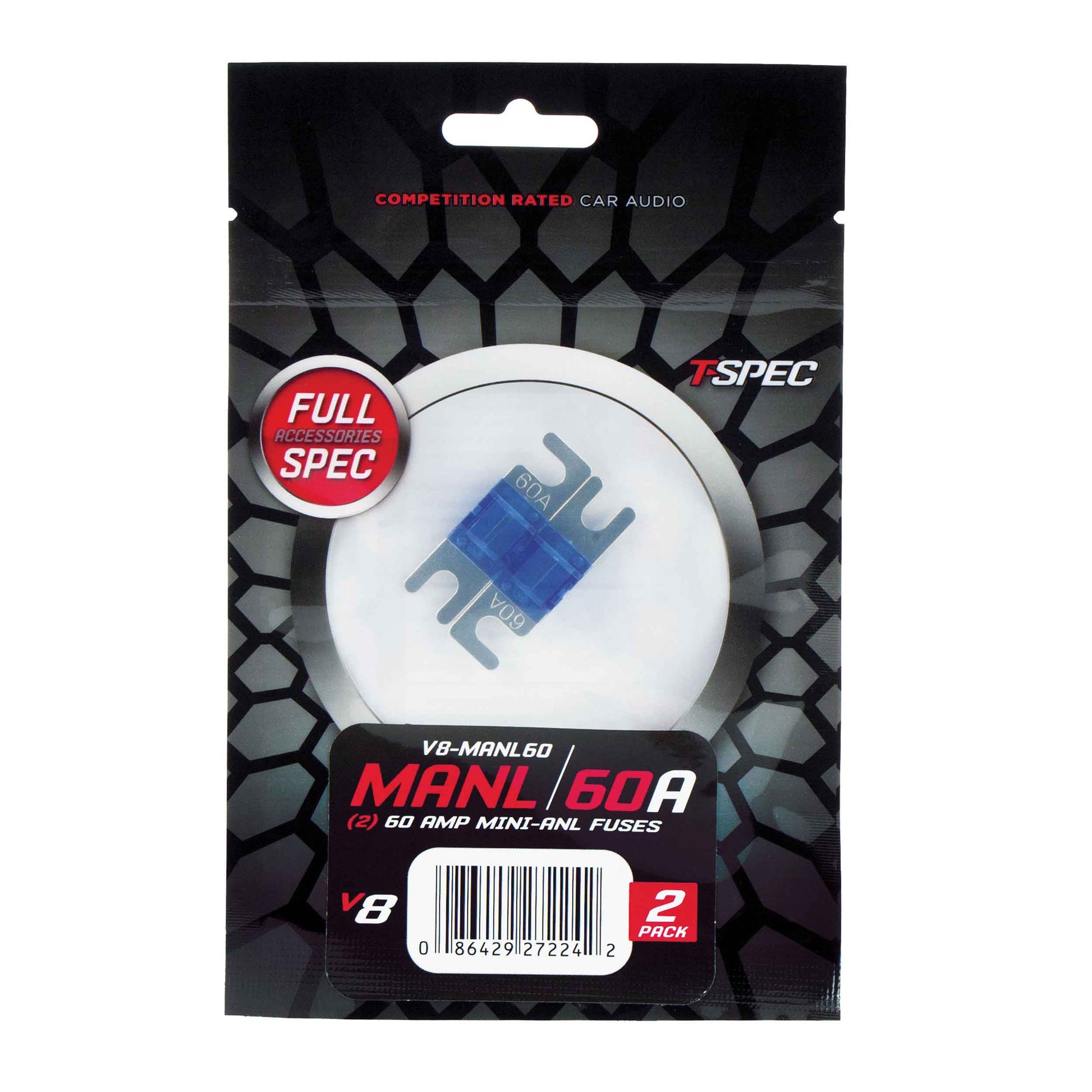 V8 MINI ANL Fuses | 60A | 2 Pack