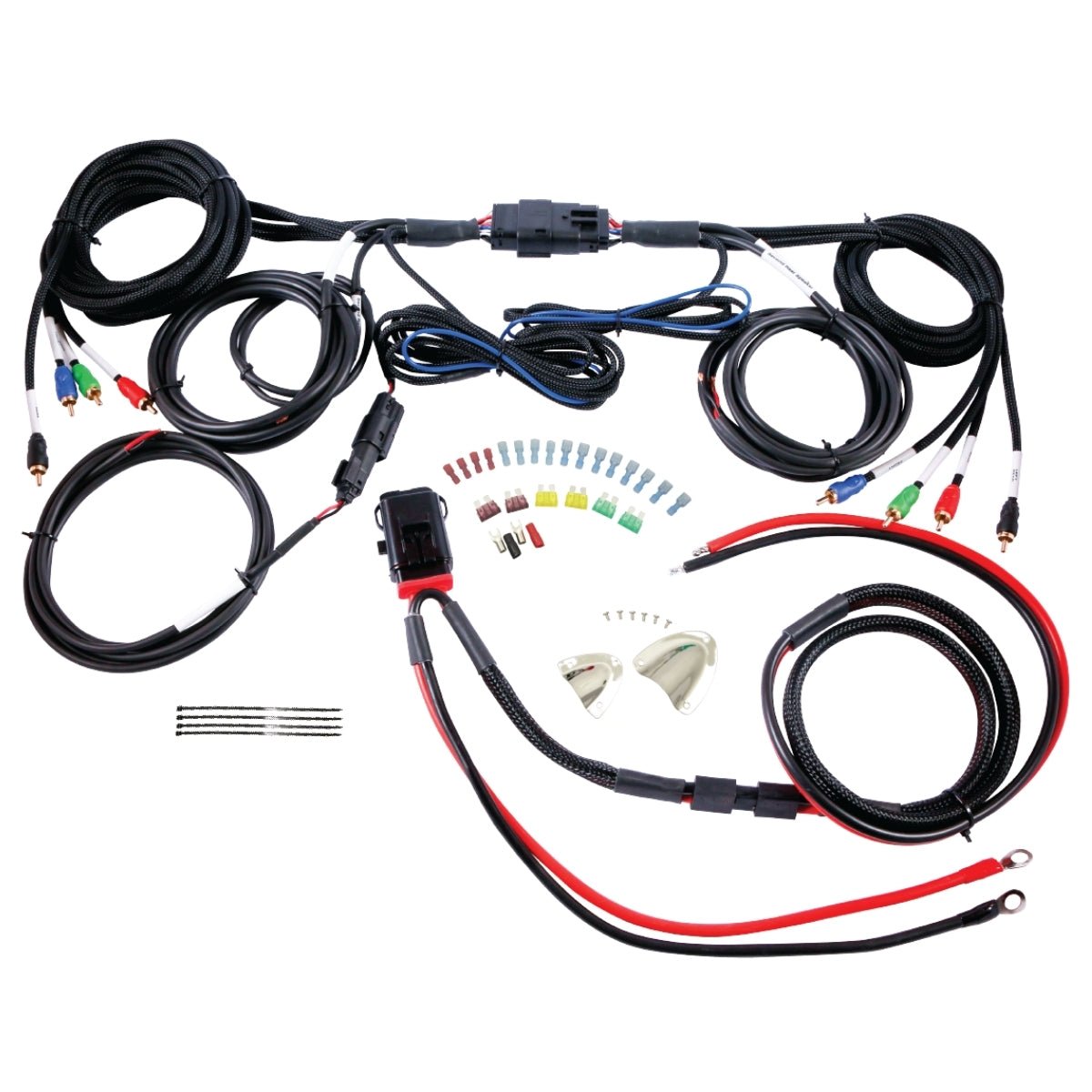 1998-2023 Harley Davidson® - 4 Channel Amplifier Installation Kit - CMHR4