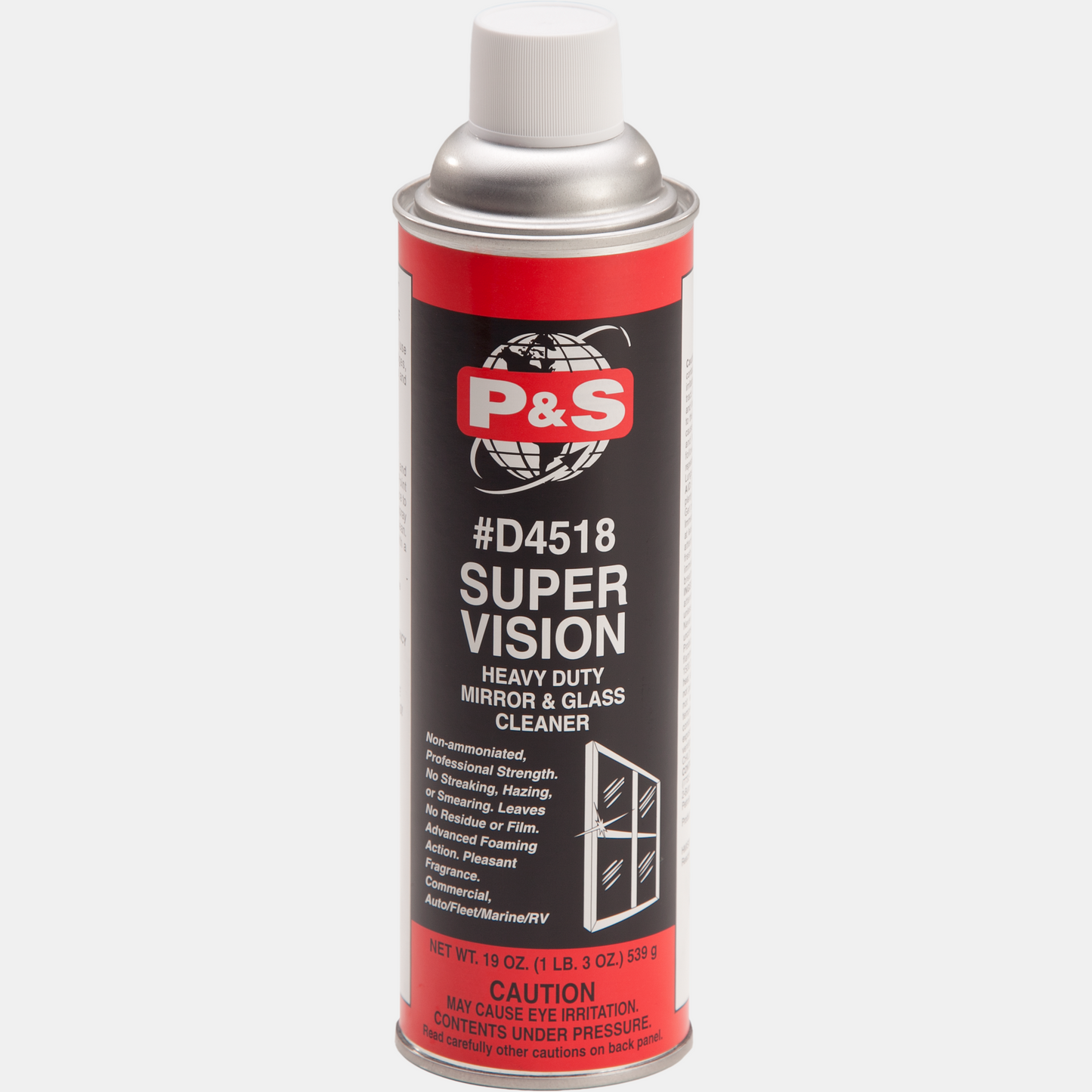P & S Detail Products Super Vision Glass Cleaner D4518