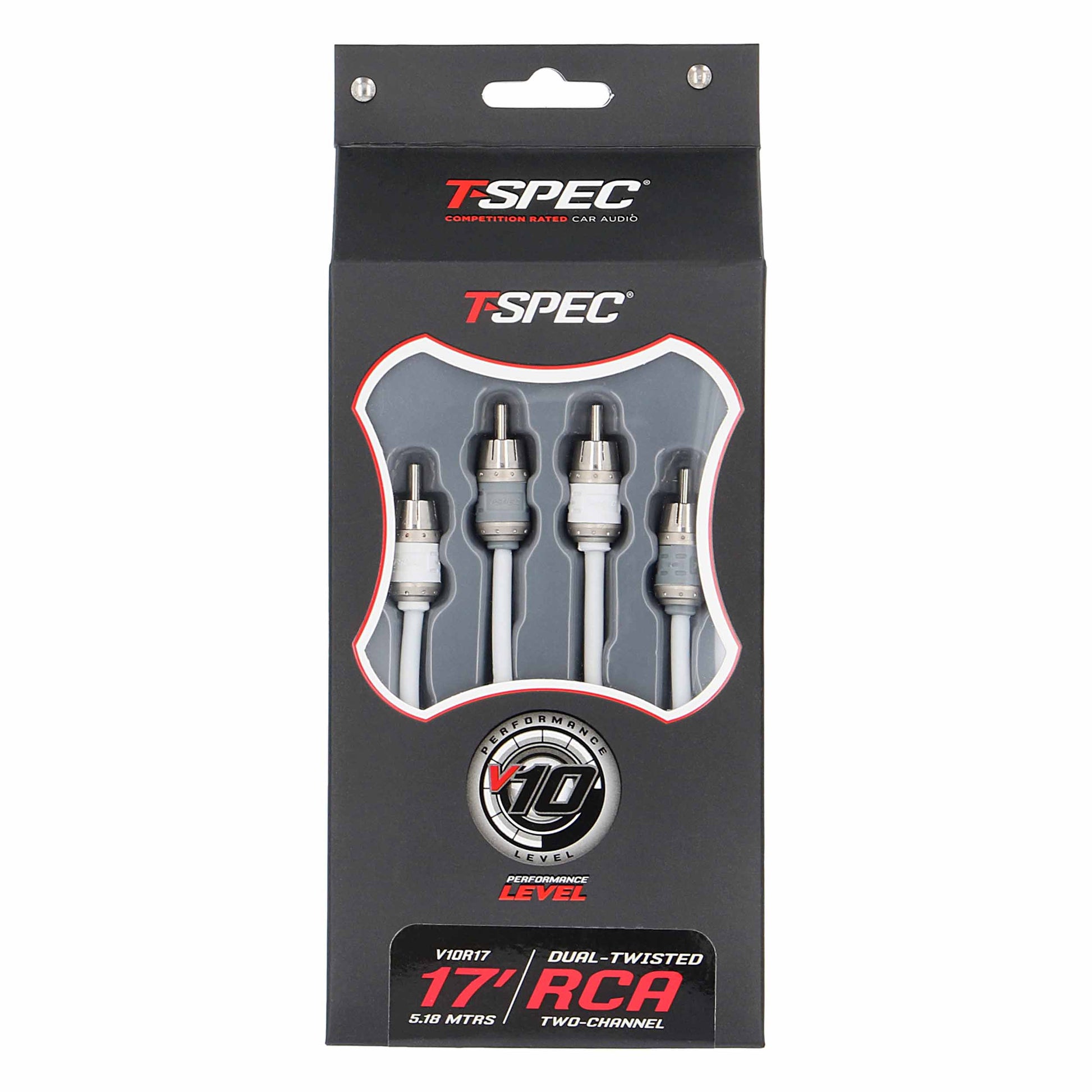 V10 2-Channel RCA Cable | 17 ft.
