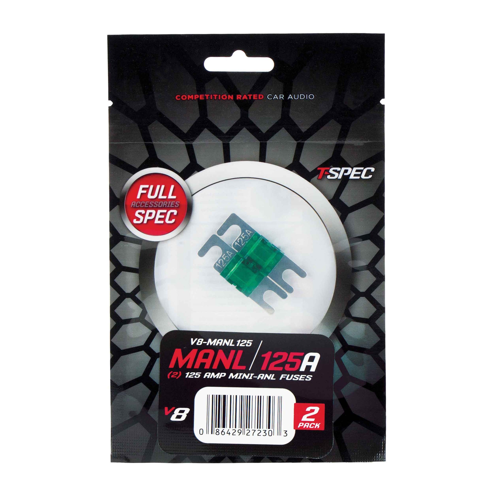 V8 MINI ANL Fuses | 125A | 2 Pack