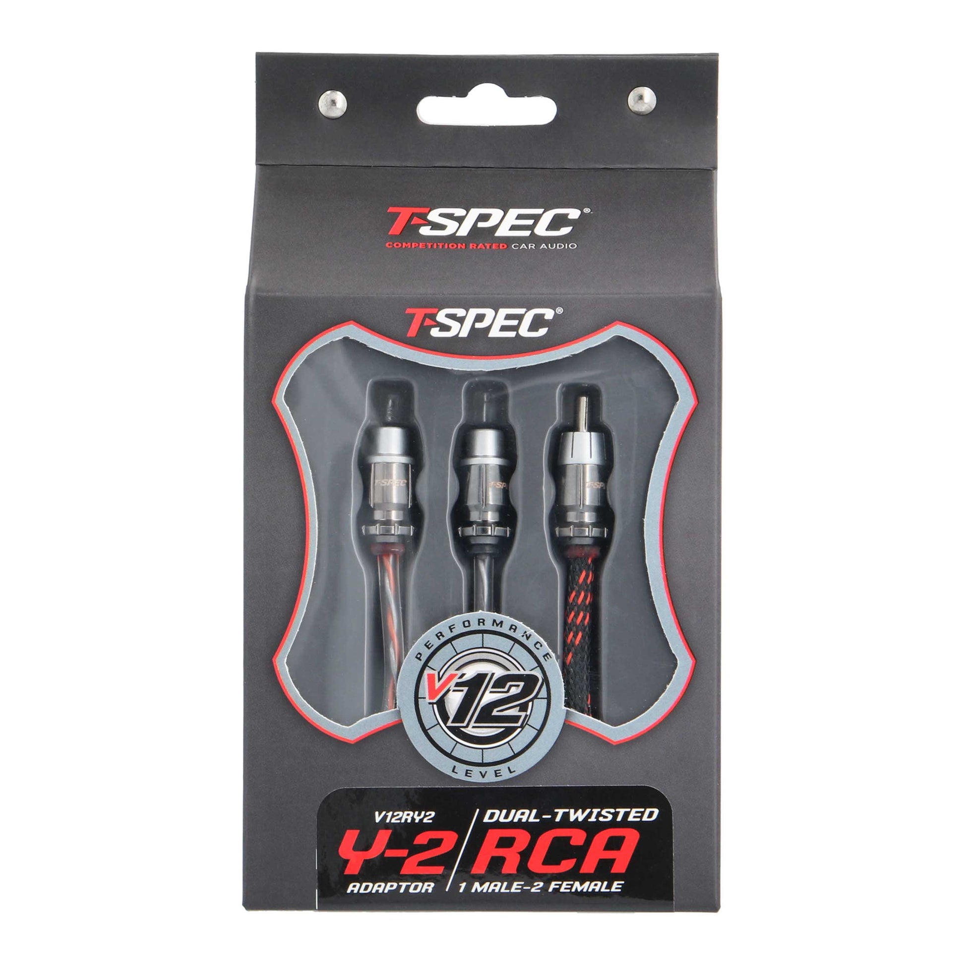 V12 RCA Y Cable | 1 Male to 2 Female