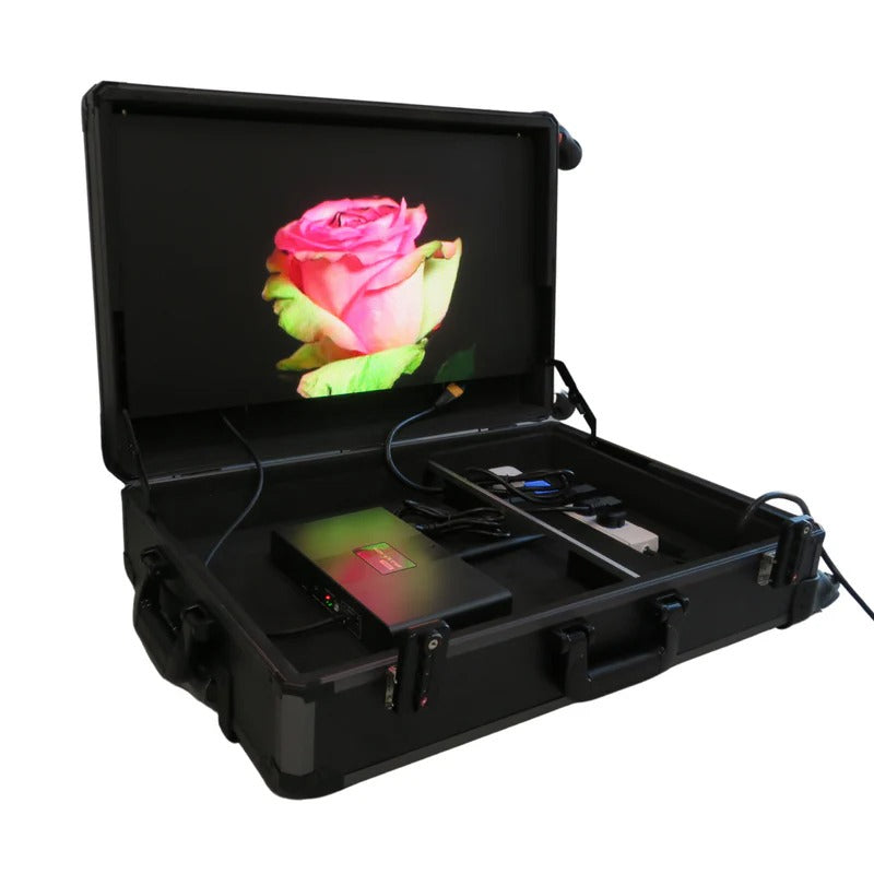 Demo Suitcase of I Series panel with 0.7 Pixel Pitch