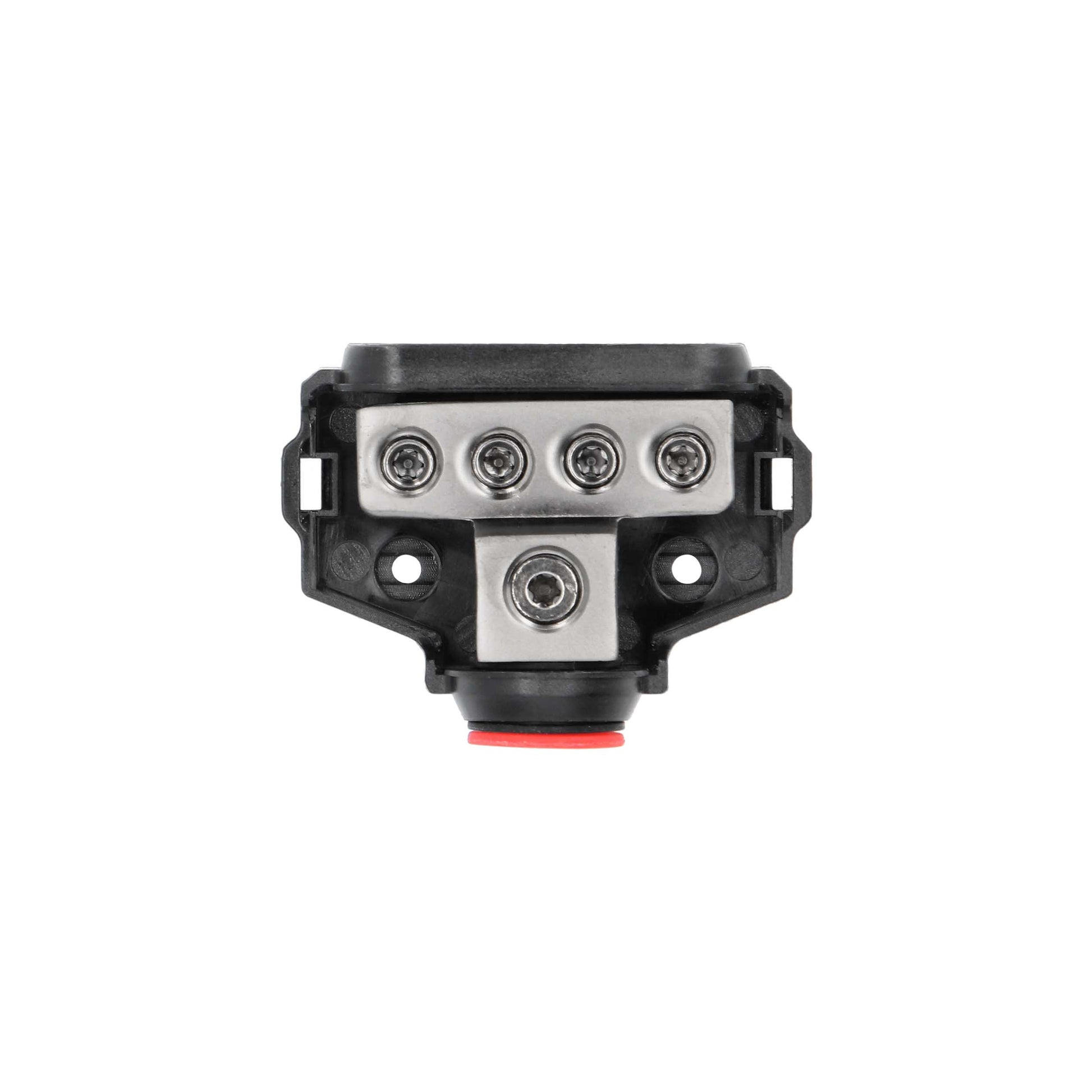 Distribution Block | 4 Position | 1/0-4 AWG In, (4) 4-8 AWG Out