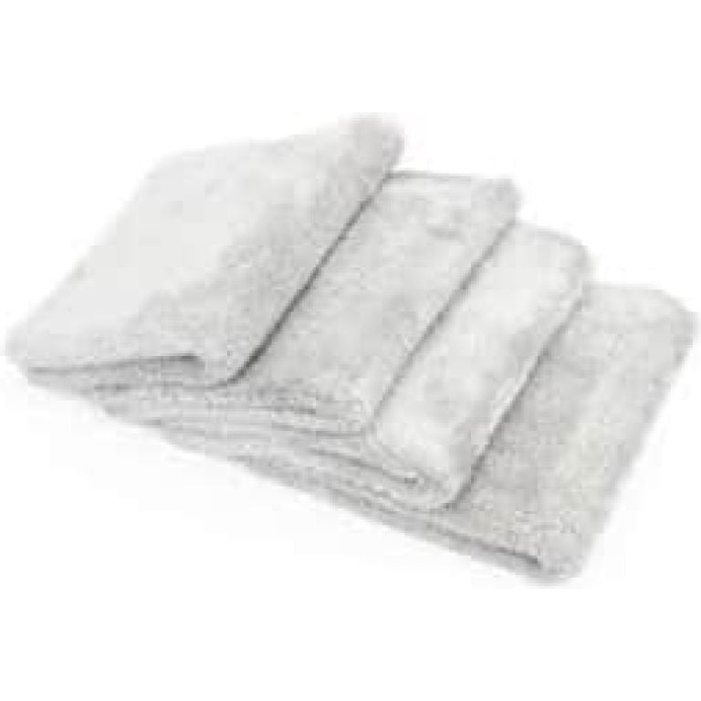 The Rag Company 16 x 16 EAGLE EDGELESS 500 Detailing Towel – LIGHT GREY 11616EAGLE500LTGRY