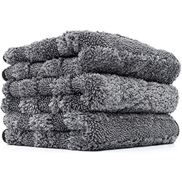 The Rag Company 12 x 12 The GAUNTLET Hybrid Twist WHEEL Towel – GREY 11212GAUNTLETWHEELGRY