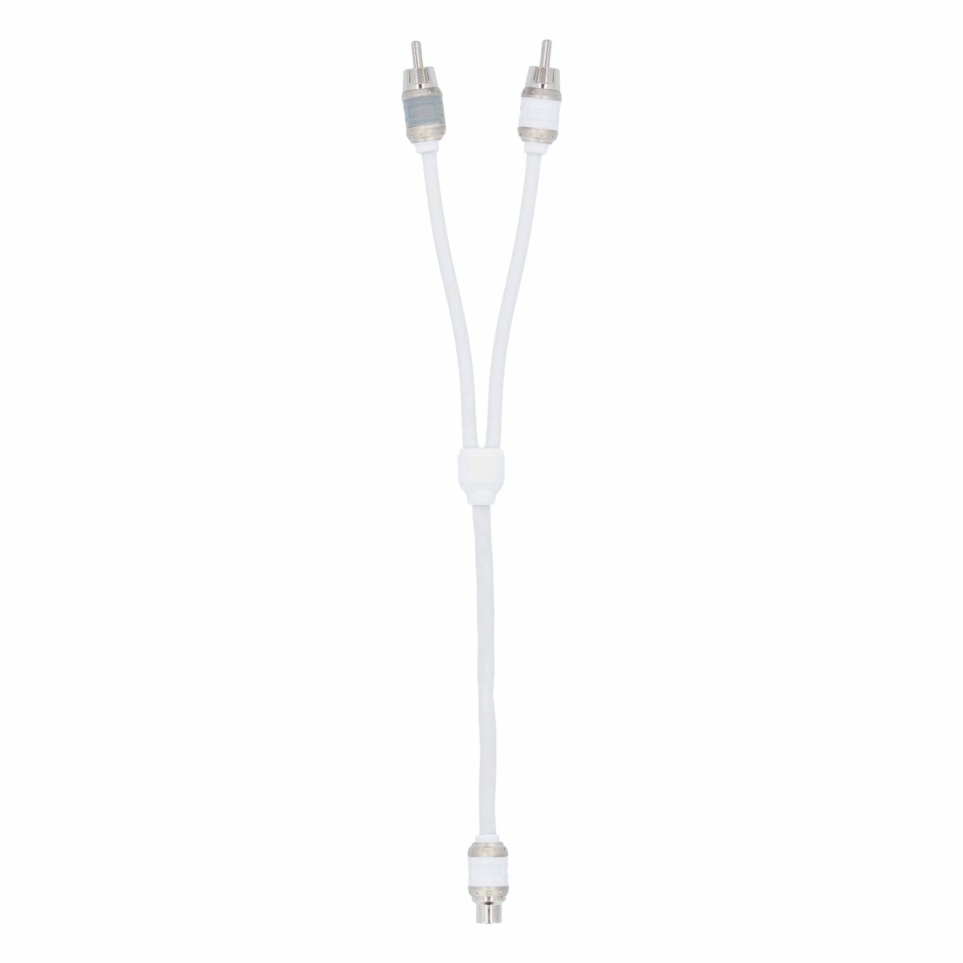 V10 RCA Y Cable | 2 Male to 1 Female | 6 in.