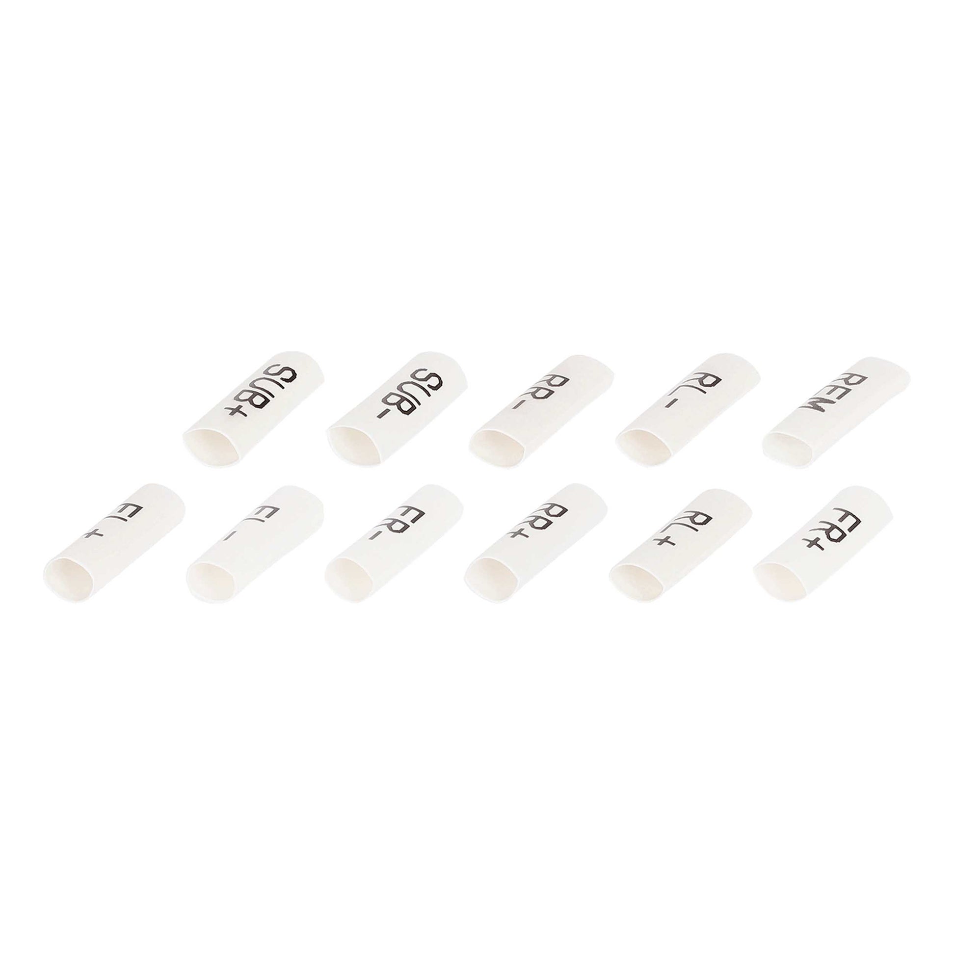 Speaker Wire Heat Shrink Label Refill Pack | 120 Piece
