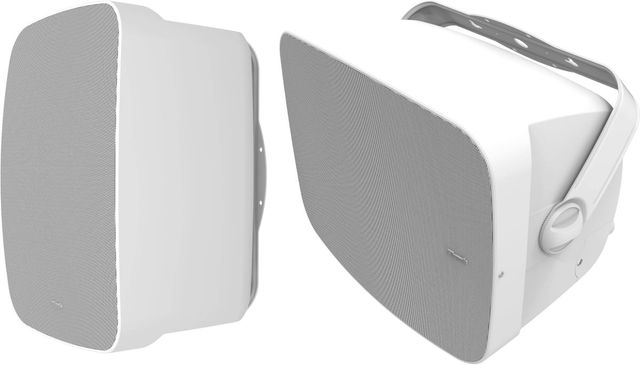 Klipsch® RSM Series 8" White Outdoor Surface Mount Speakers
