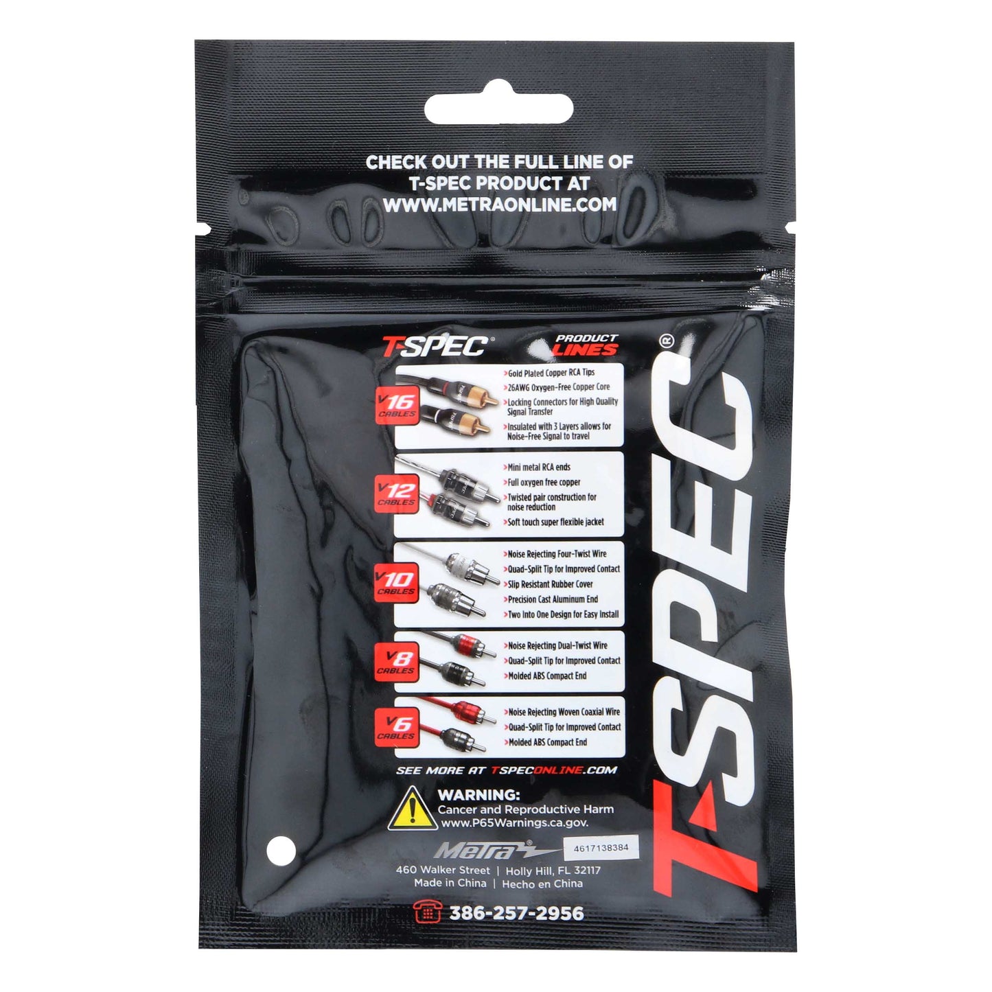 V8 Ring Terminal | 8 AWG | 5/16 in. | 20 Pack