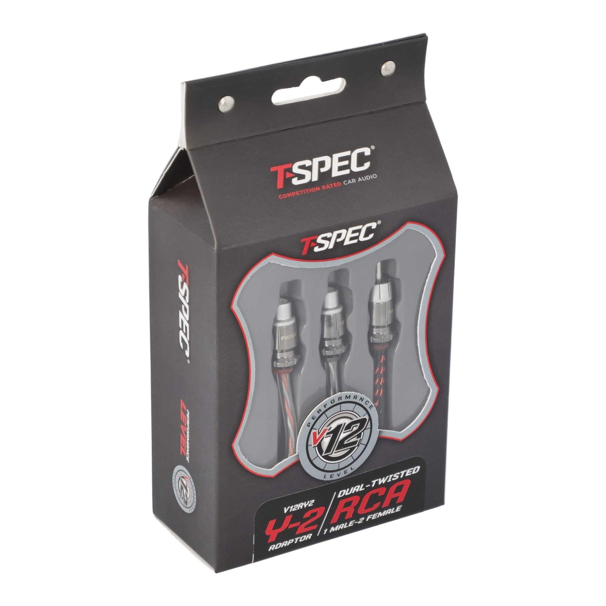V12 RCA Y Cable | 1 Male to 2 Female