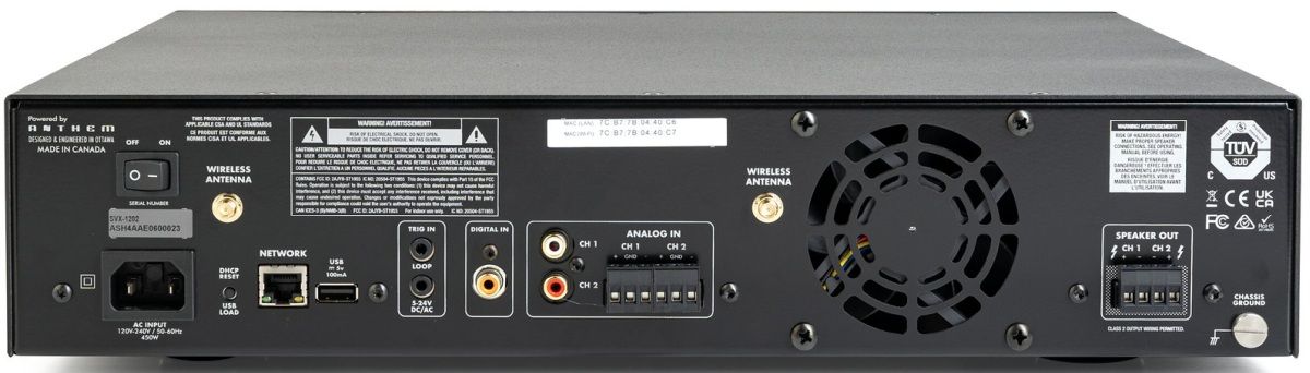 Paradigm® 2 Channel Power Amplifier