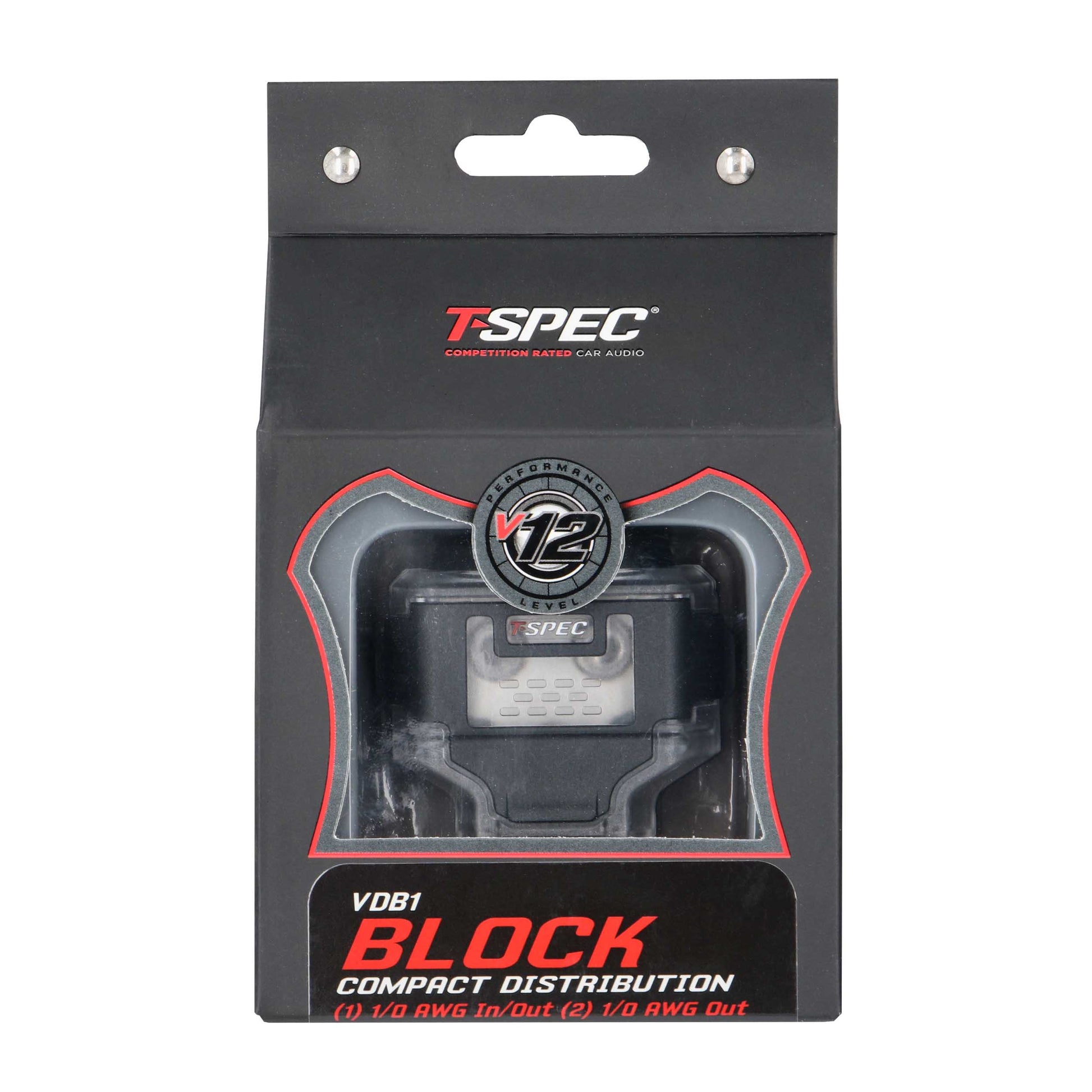 Ground Distribution Block | 1/0-4 AWG In, (2) 1/0-4 AWG Out