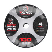 V8GT OFC Power Wire | 4 AWG | 100 ft. | Black