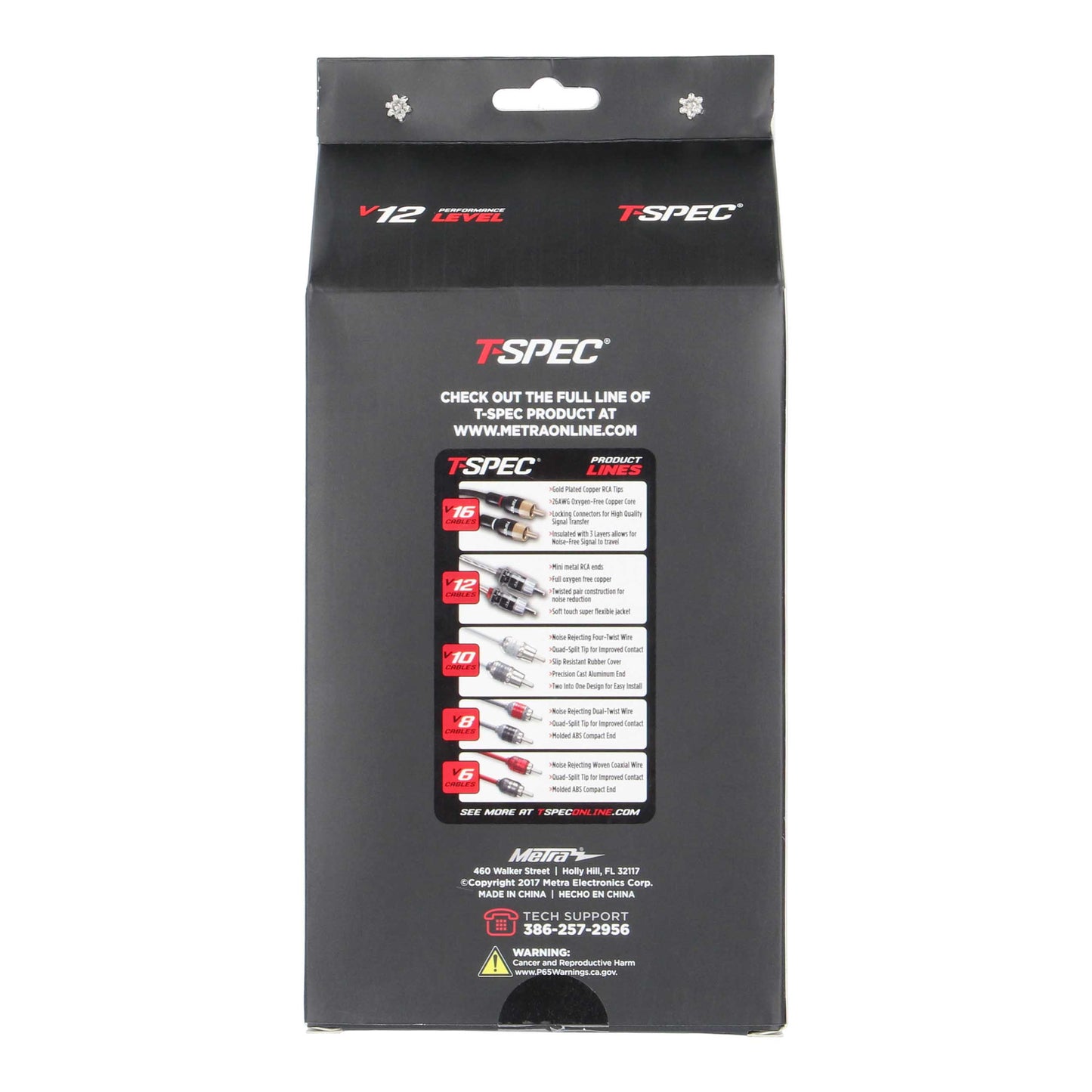 V12 4-Channel RCA Cable | 17 ft.