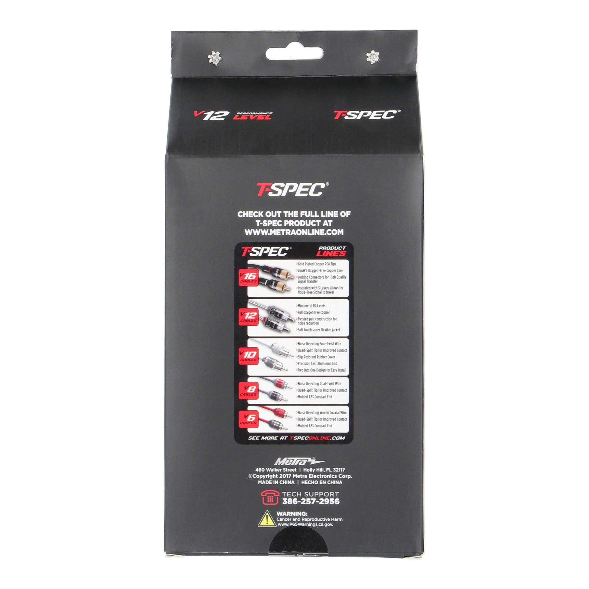 V12 4-Channel RCA Cable | 17 ft.
