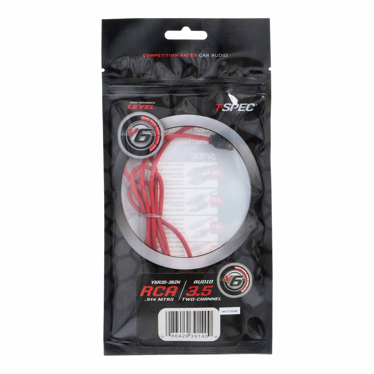 V6 2-Channel RCA to 3.5mm Jack | 36 in.