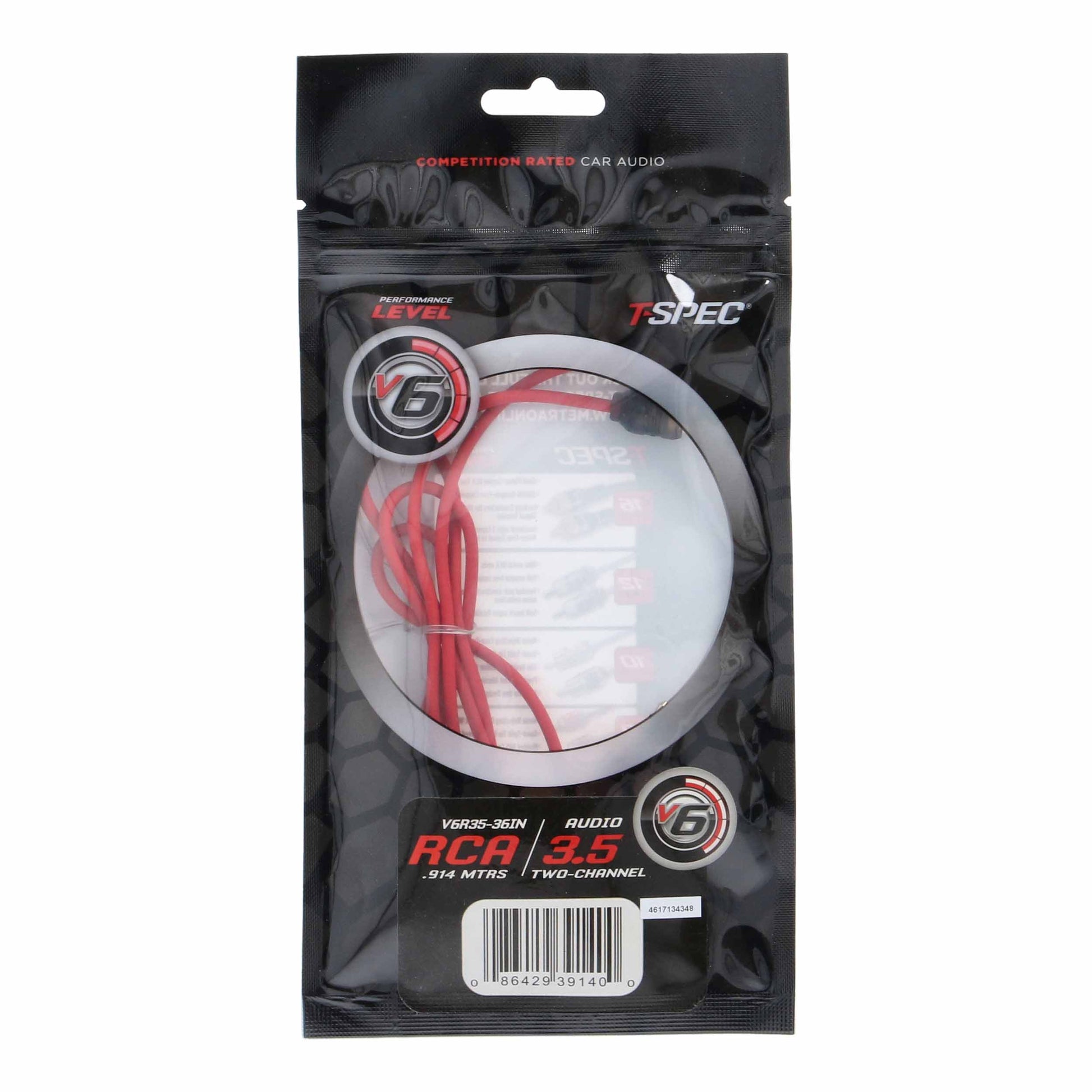 V6 2-Channel RCA to 3.5mm Jack | 36 in.
