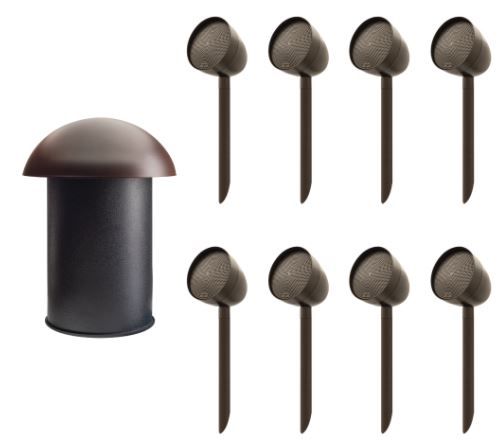 Paradigm® Dark Satin Brown Garden Oasis Essentials Outdoor System