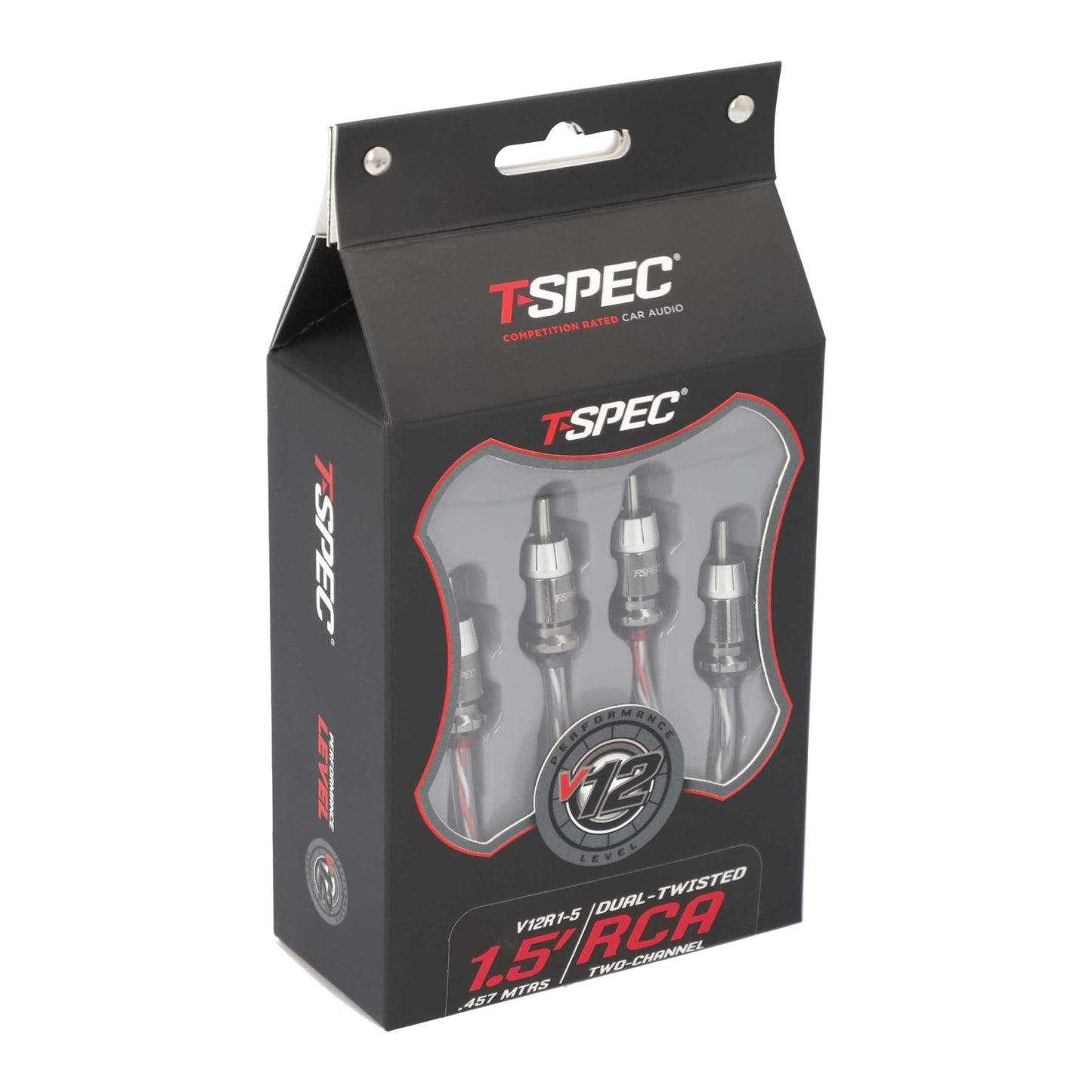 V12 2-Channel RCA Cable | 1.5 ft.