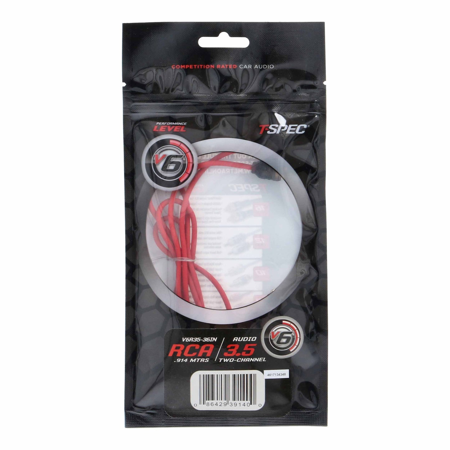 V6 2-Channel RCA to 3.5mm Jack | 36 in.