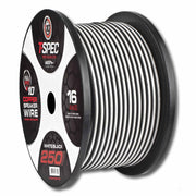 V10 OFC Speaker Wire | 16 AWG | 250 ft. | White/Black