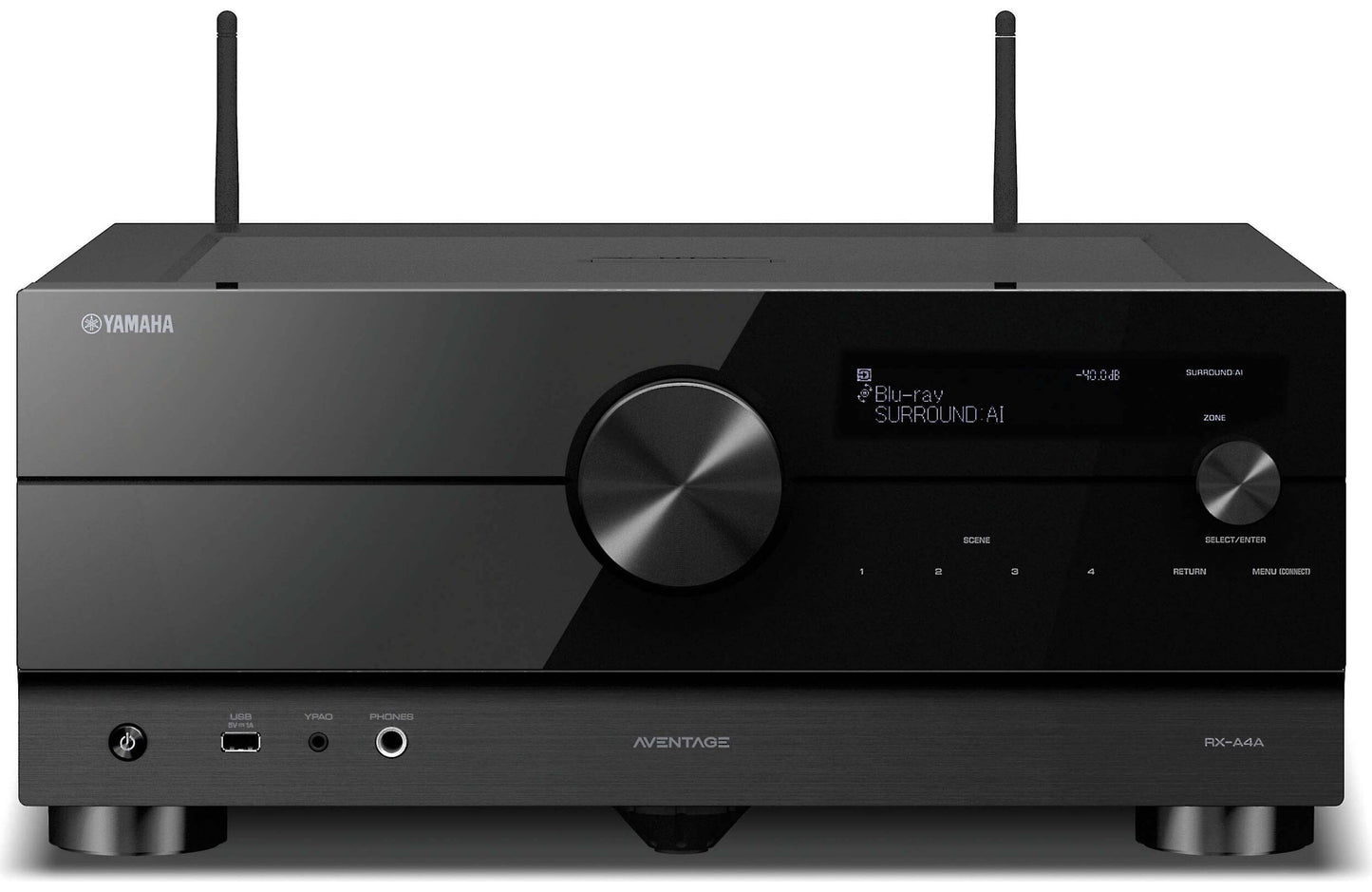Yamaha RX-A4A Aventage 7.2-Channel AV Receiver with 8K HDMI and MusicCast