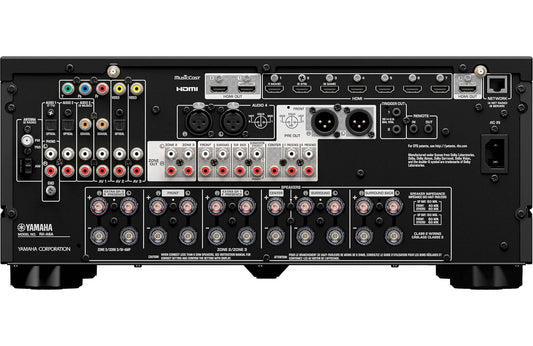 Yamaha RX-A6A Aventage 9.2-Channel AV Receiver with 8K HDMI and MusicCast